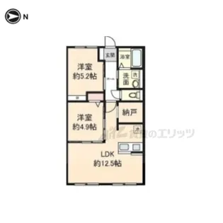 ODIN【1階】の間取り