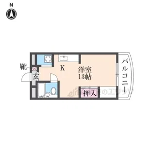 マンション和光【3階】の間取り
