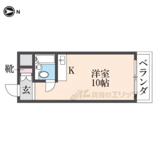 ラ・ヴェリタ武庫川【3階】の間取り