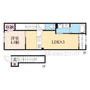 グレース草津【2階】の間取り