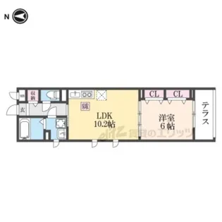 メゾン・ド・サンジュール【1階】の間取り