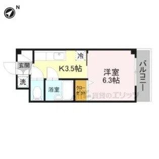 オークサンガ【2階】の間取り