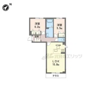 エクセルⅥ【101号室】の間取り