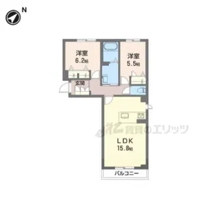 エクセルⅥ【2階】の間取り