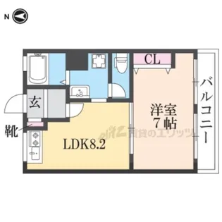ハイツ77【?-203号室】の間取り