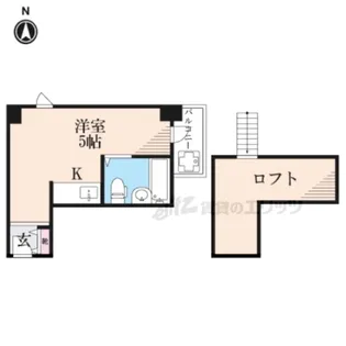 サンパレス21ベルデ【406号室】の間取り