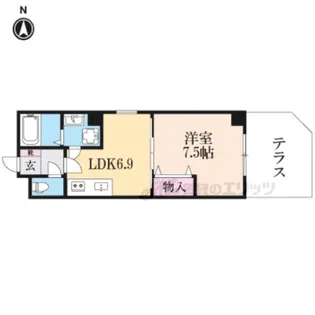 エスポワール【1階】の間取り