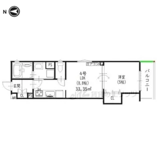 ラモーナ出口【1階】の間取り