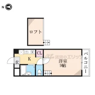 プラザビル【301号室】の間取り