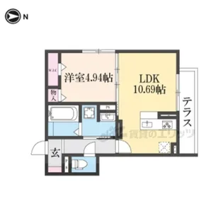 コンフォール畝傍【2階】の間取り