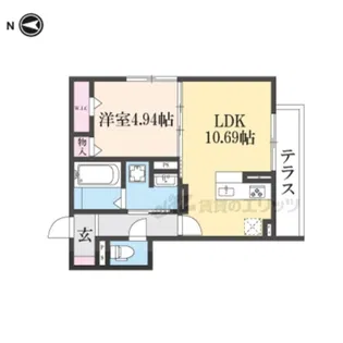 コンフォール畝傍【2階】の間取り