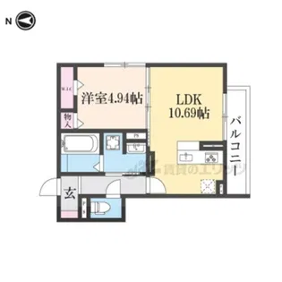 コンフォール畝傍【2階】の間取り