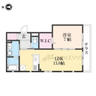 リモーネ【1階】の間取り