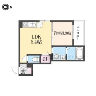 F asesia Orcus【2階】の間取り