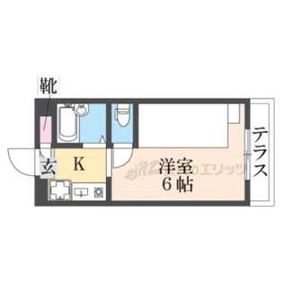 シンプルライフ【103号室】の間取り