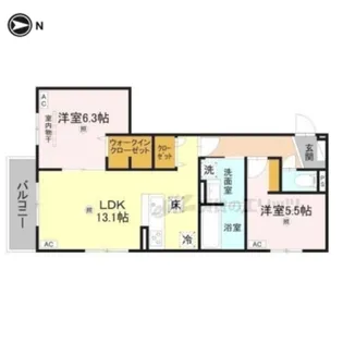 RETOLIA小綱【3階】の間取り