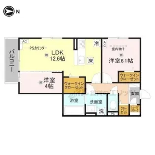 RETOLIA小綱【1階】の間取り
