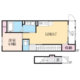 甲南町葛木新築アパート【206号室】の間取り