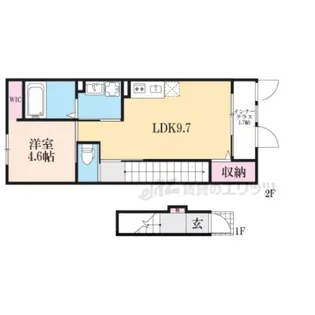甲南町葛木新築アパート【202号室】の間取り