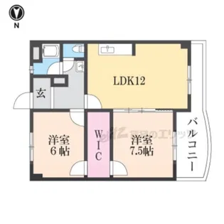 タダスビル【3階】の間取り