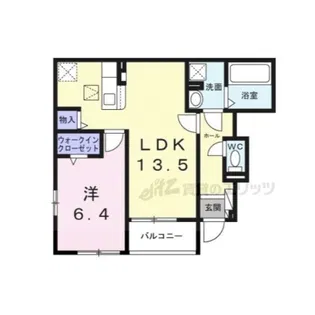La Casa Mia Due【1階】の間取り