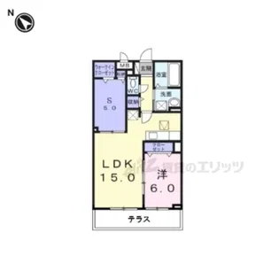 サンリットハーモニー【103号室】の間取り