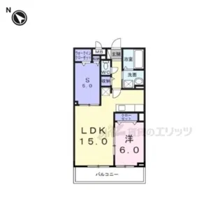 サンリットハーモニー【303号室】の間取り