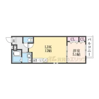 フジパレス忍ケ丘Ⅲ番館【3階】の間取り