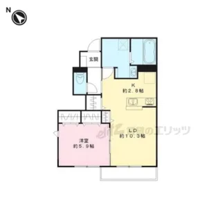 STS【1階】の間取り