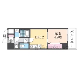 GARDENIA高井田【5階】の間取り