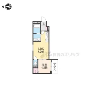 F ASECIA POLAKE【1階】の間取り