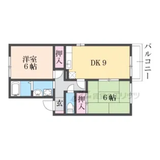 スターブルソシア【2階】の間取り