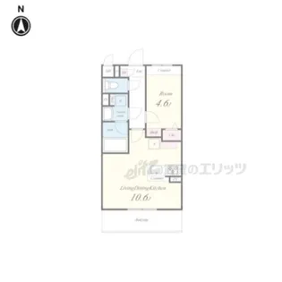 シトラス武庫之荘【2階】の間取り