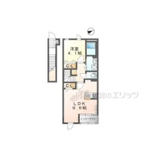 プラナ赤目【2階】の間取り