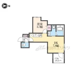 KUON KYOTO【2階】の間取り