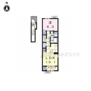 フェルメール【2階】の間取り
