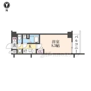 SOL CREST TAPP 伏見【311号室】の間取り
