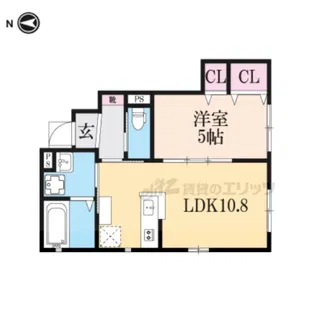 ユアメゾン丸川【1階】の間取り