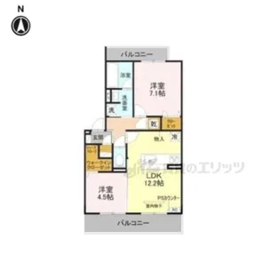 SAKURA CIEL【301号室】の間取り