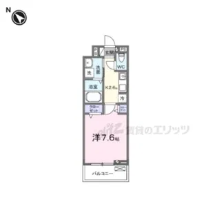 セリオ【305号室】の間取り