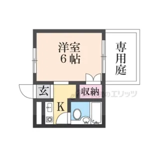 メゾン木村【102号室】の間取り