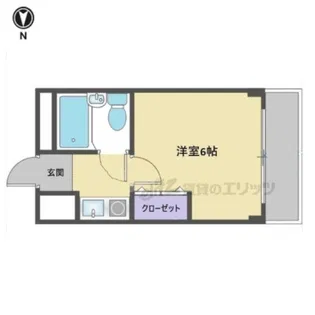 ロイヤルマンション【107号室】の間取り
