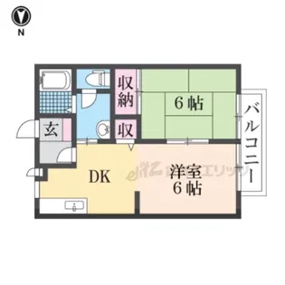アイビリーヴ【205号室】の間取り