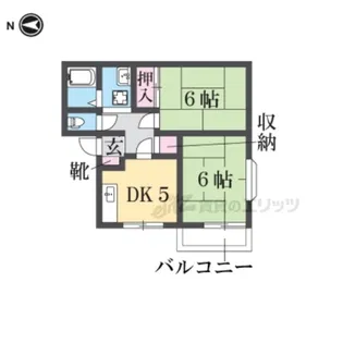 フレグランス小阪 A棟【2階】の間取り