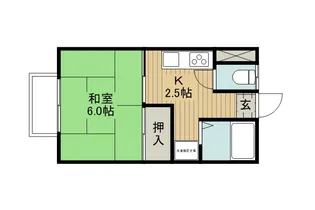 コーポモリヤ【2階】の間取り