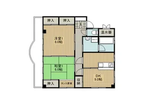 城南マンション【3階】の間取り