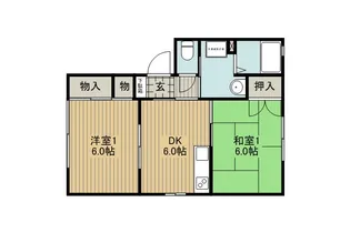 May one 25【1階】の間取り