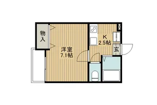 キャドック【2階】の間取り