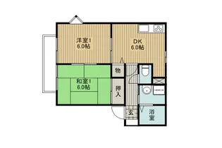 メゾンヴェール【2階】の間取り