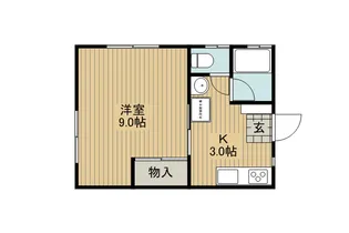 はっぴいはうす【1階】の間取り